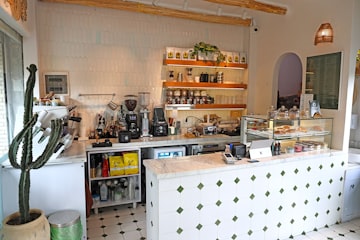 Modern Cafe Counter